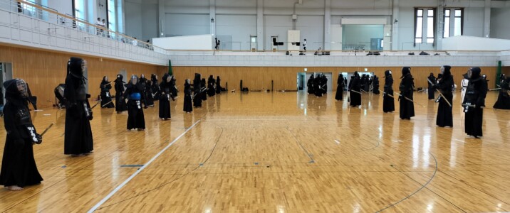棚倉の指導者に懸かる川越小中学生