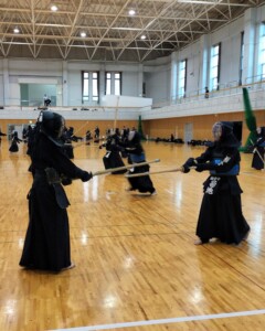 川越の指導者に懸かる棚倉中学生